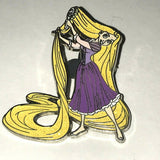 WDW 2010 Disney Tangled - Princess Rapunzel brushing her Hair Pin # 80608