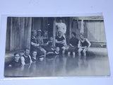 Santa Barbara Antique 1909 Postcard - People Bathing