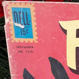 Vintage 1961 Fury Comic Book Dell Sept Nov 1961 #1218