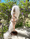Rustie 23" Large Porcelain Doll Showgirl Feather Dress Marked 0035/1000