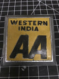 Western India Automobile Association Car Badge