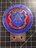 AASC The Anglo American Sporting Club Ludi Civitatum Licamen British Car Badge