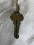 Independent Lock Co. Top Yale Antique Lock And Original Key Set