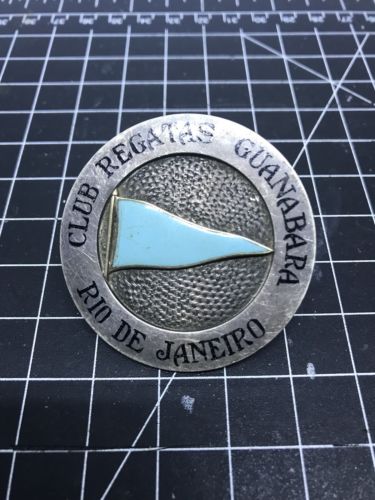 Club Regatas Guanabara Rio De Janeiro Car Badge