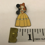 Disney Pin BELLE Kids Dressed As PRINCESSES Yellow Dress BEAUTY AND THE BEAST