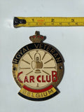 Royal Veteran Car Club Belgium Car Badge