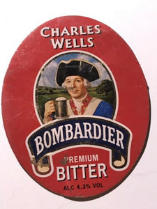 Charles Wells Bombardier Premium Bitter Vintage Beer Magnet