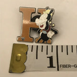 Disney HM Alphabet Letter H For Horace Horsecollar Pin (UM:82330)