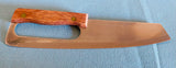 Vintage Stainless Steel Wood Open Handle Saw Long Knife