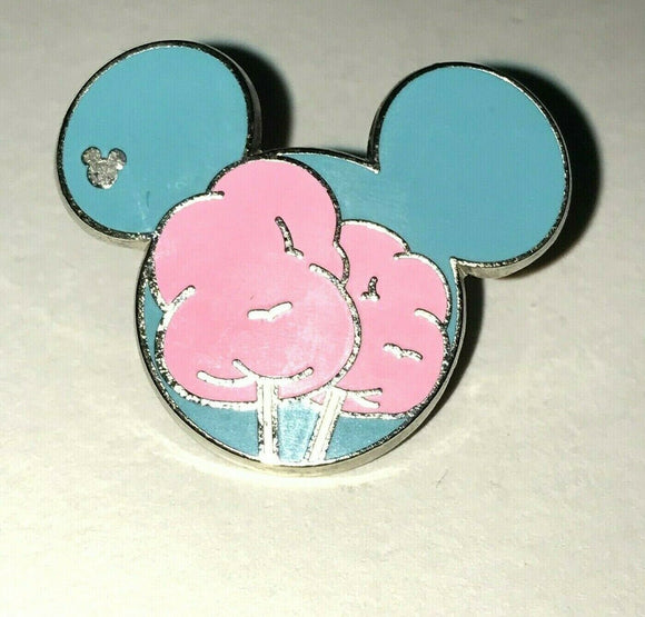Cotton Candy Food Series 2015 Hidden Mickey Mouse Icon DLR Disney Pin 108535