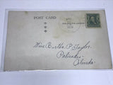 Vintage 1908 Addressed Postcard Palisades, Colorado