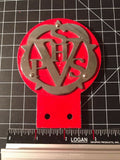 PVSHS Red Car Badge