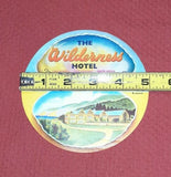 The Wilderness Hotel Cape Province South Africa Vintage Luggage Label Tag