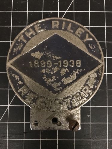 The Riley Register 1899-1938 Car Badge