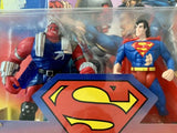 Superman Man of Steel Full Assault VS.Massacre w/Comic Book 1995 Kenner In Box
