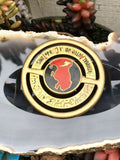 National Automobile Club De Tunisie Car Badge Drago Paris Rare