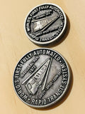 25 Year Bart Transportation Train Worlds 1st Rapid Transit System Tokens 2 Coins