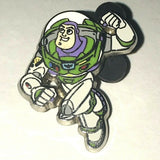Jumping Buzz Lightyear Toy Story from Zurg Pin Set Pixar Mini Disney Pin 108610
