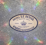 Hotel Le Royal Paris France Vintage Luggage Label