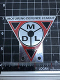 Motoring Defence League Car Badge