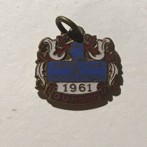 Union Club Of South Africa Durban 1961 Badge #3170