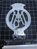 Jersey Motor Association 2654 Car Badge