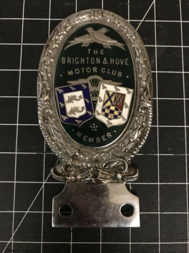 The Brighton & Hove Motor Club Member Car Badge