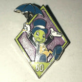 Disney Pinocchio Mystery Series 60th Diamond Celebration Jiminy cricket Pin