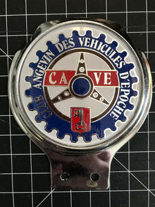 Club Angevin Des Vehicules D'Epoche Car Badge