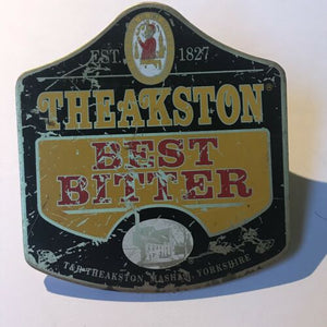 Vintage Theakston Best Bitter Beer Ale Metal Pump Tap Handle