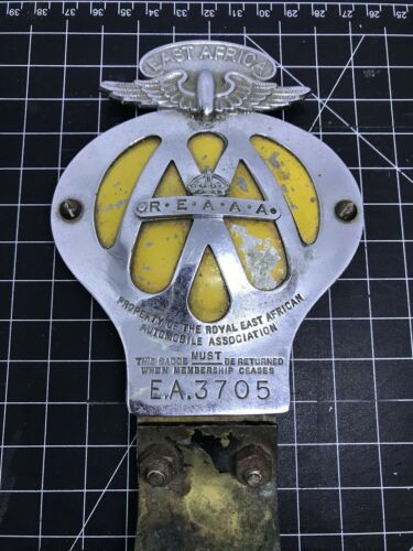 Royal East African Car Badge