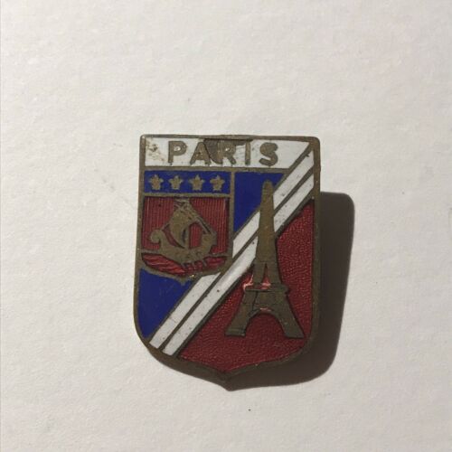 Paris Enamel Pin Badge