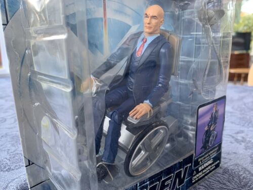 New X Men the Movie Professor X Action Figure With Wheelchair and Helmet