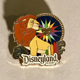 Disneyland Lion King Simba Exclusive AAA Vacations Pin Color CA Adventure
