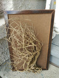 Artisan Signed Jason Handmade Wire Root Tree Art Sculpture Hanging Wall Décor
