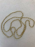 Vintage Extra Long Faux Pearl + Clear Bead Layerable Necklace