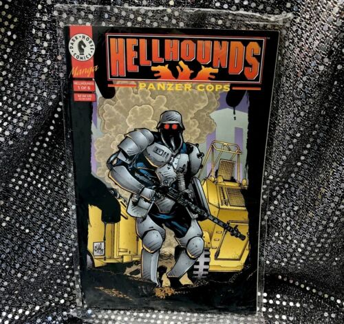 Hellhounds Panzer Cops 1 of 6 In Original Wrapping - Dark Horse Comics