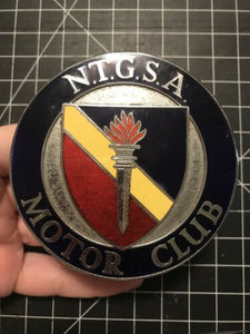 NTGSA Motor Club Car Badge