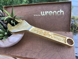 Collector's 24k Gold Plated 8 " Adjustable Quali-Kraft 15/16 Wrench 11/16 Japan