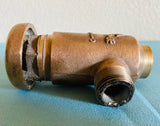 Beverly Hills Calif H L Gee Mfg Co Model 8 Threaded Vintage Copper Valve