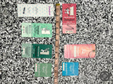 1970’s - 90’s Vintage Disneyland Passport Ticket Stub Disney Collection Lot Of 7