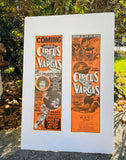1976 Antioch California Big Top Animal Circus Vargas Poster Sign Advertisement