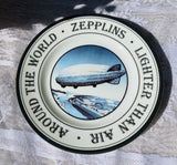 Zepplins Orient Express Train Thell Celler Plate Collection Set of 4 Plates