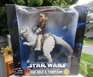 New Star Wars Collector Series Han Solo and Tauntaun 27834 Kenner 1997 Hasbro