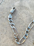 *925 Signed CA Sterling Silver Link Bracelet