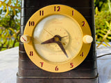 Vintage Telechron Switch Electric Clock & Household Timer Model 8H61 Runs Works