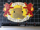 Fresno Sport Car Club Car Badge