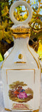 Vintage Giffard Collection France Creme Menthe Liquor Decanter Porcelain Bottle