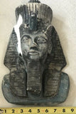 Antique Stone Carved Heavy Egyptian Pharaon King Of Egypt Wall Hanging Art Decor