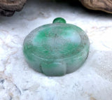 Natural Jade Jadeite Rare Carved Chinese Snuff Bottle